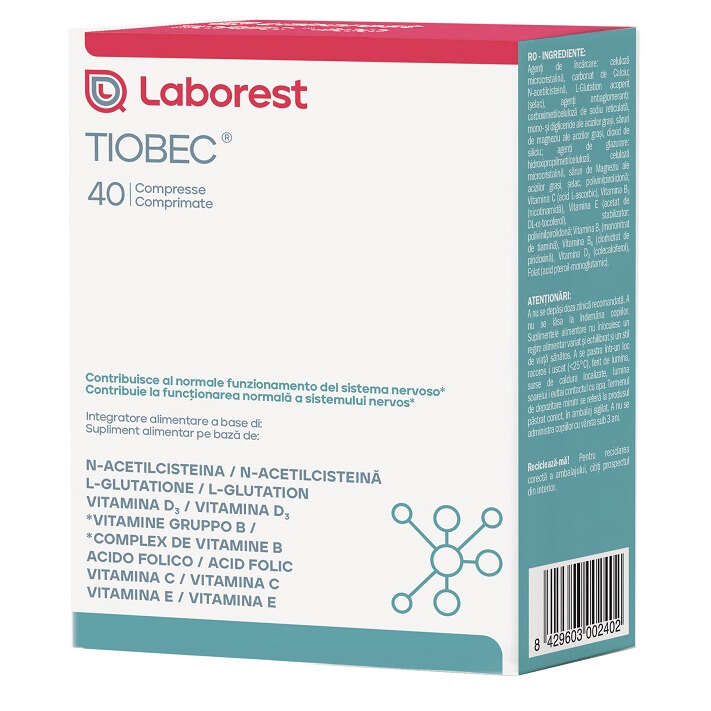 Tiobec - 40 compresse