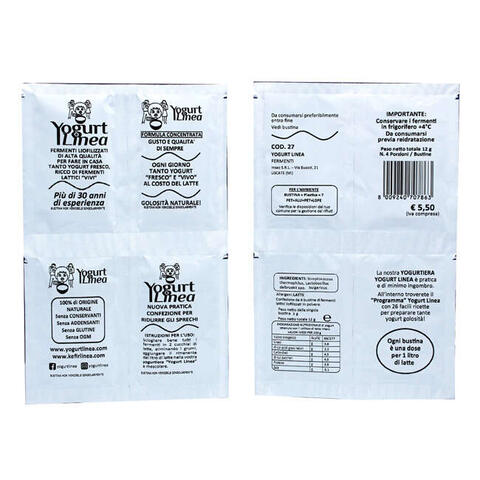 Yogurt linea - Fermenti liofilizzati 4 bustine da 6,5 g