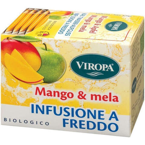 Viropa - Infuso a freddo mango & mela bio 15 filtri