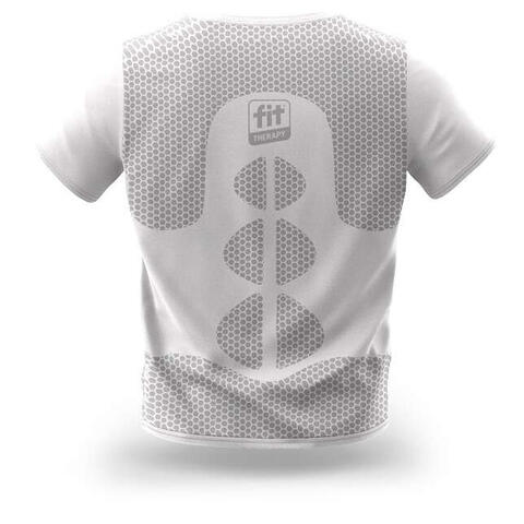 Fit therapy wear - T-shirt fit therapy bianco taglia s-m