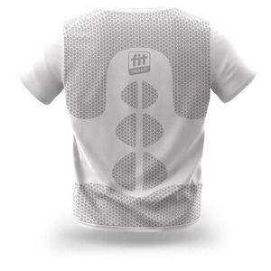 Fit therapy wear - T-shirt fit therapy bianco taglia s-m