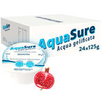 Acqua gelificata - Aquasure  edulcorata granatina 24 pezzi da 125 g