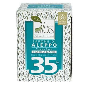 Alcea - Alus olive & laurel sapone di aleppo fatto a mano 35% 200 g