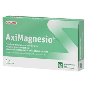 Schwabe pharma italia - Aximagnesio 40 compresse