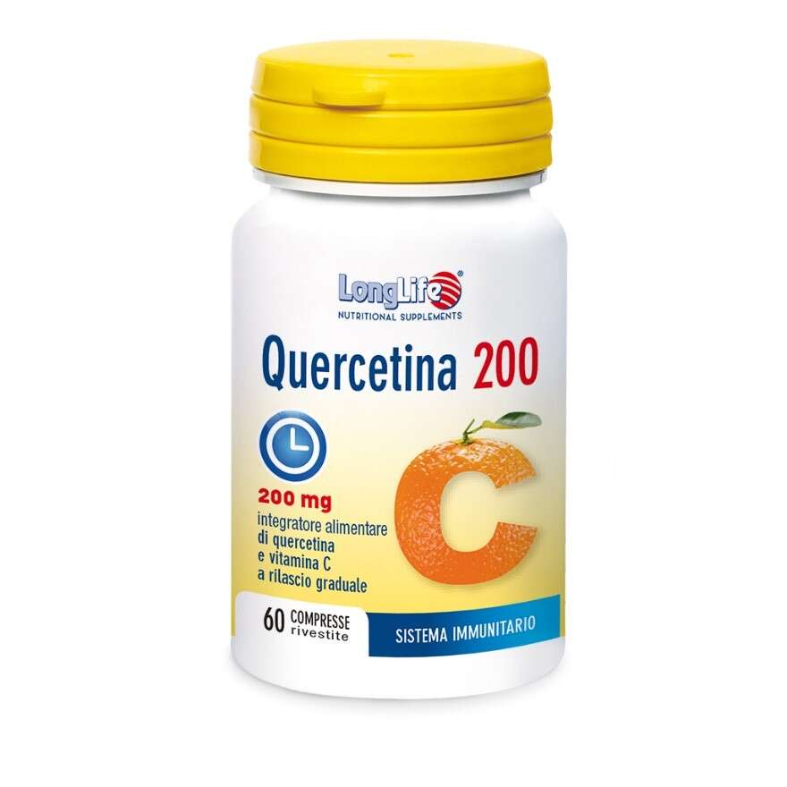 Longlife - Quercetina 200 60 compresse rivestite