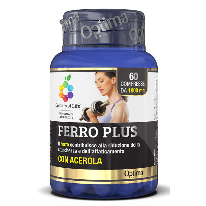 Colours of life - Ferro plus 60 compresse 1000 mg