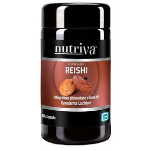 Nutriva reishi - 60 capsule da 596 mg
