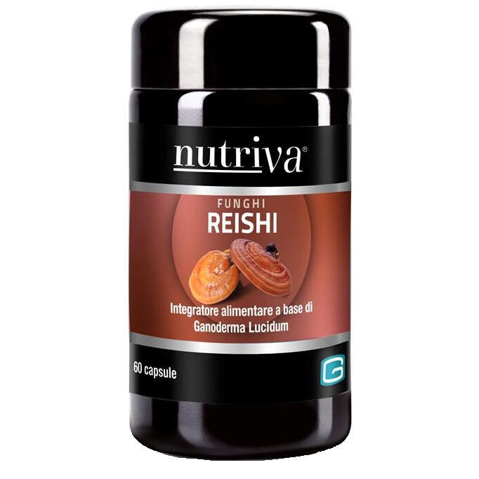 Nutriva reishi - 60 capsule da 596 mg