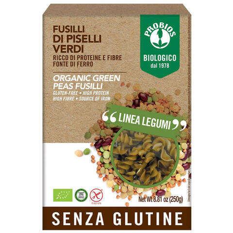 Probios - Specialita' di piselli verdi fusilli 250 g