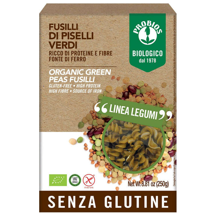Probios - Specialita' di piselli verdi fusilli 250 g