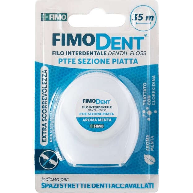 Fimo - Dent filo interdentale ptfe piatto 35m