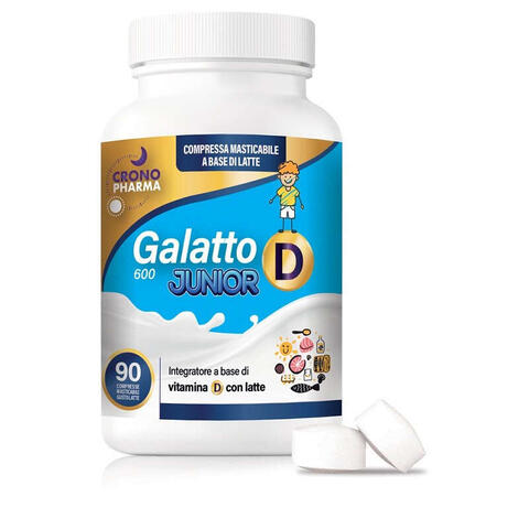 Galatto d junior - 90 compresse masticabili da 600 mg