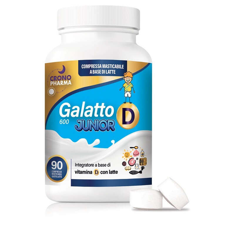Galatto d junior - 90 compresse masticabili da 600 mg