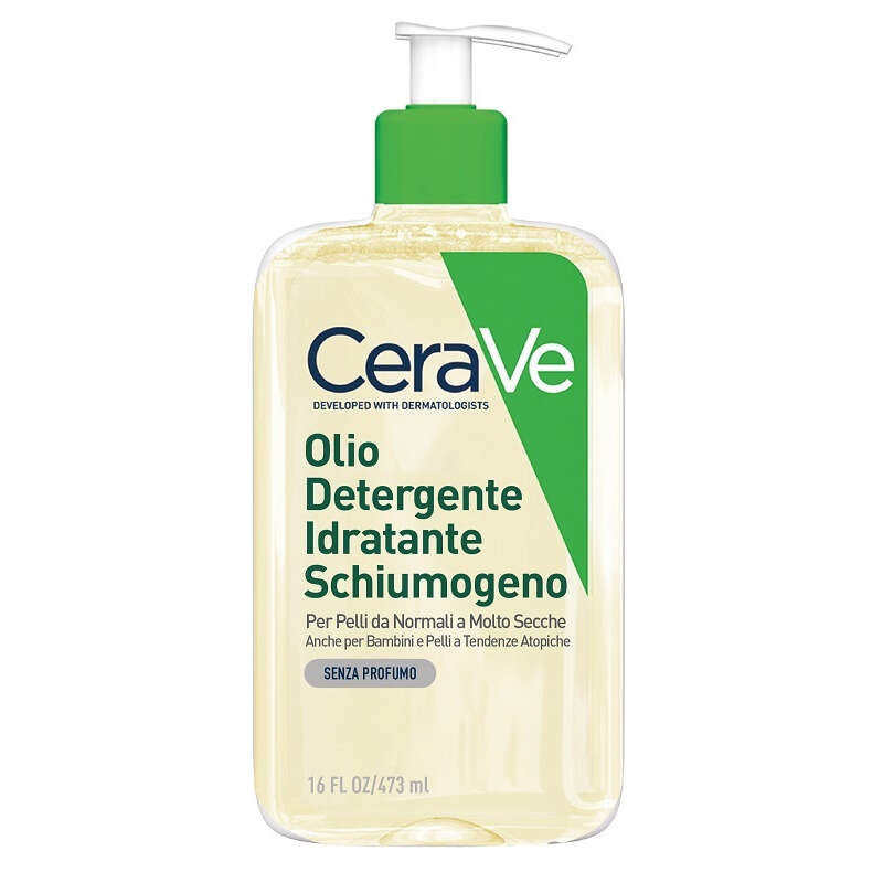 Cerave - Olio detergente idratante schiumogeno 473 ml
