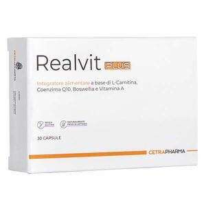 Cetra pharma - Realvit plus 30 capsule da 480 mg