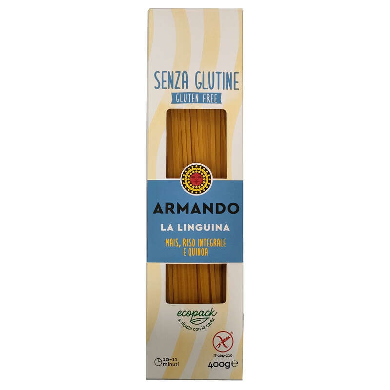 Armandola linguina - Armando la linguina mais riso integrale e quinoa 400 g