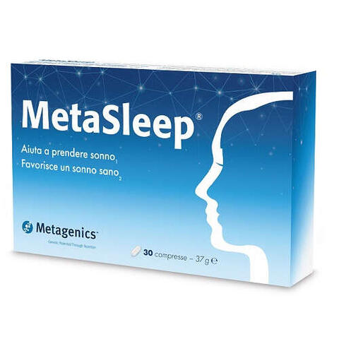 Metagenics - Metasleep ita 1 mg 30 compresse
