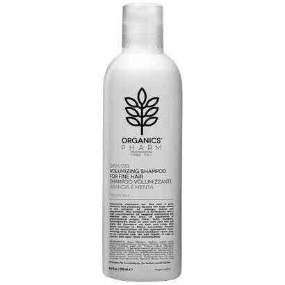 Volumizing shampoo for fine hair - Organics pharm  lemon and peppermint