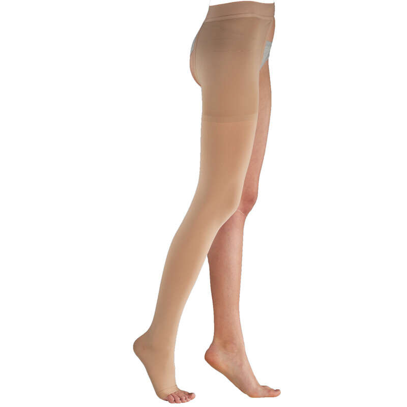 Calze medicali in filato multifibramonocollant ag - Electa monocollant ag destro classe compressione 2 punta aperta standard beige xl