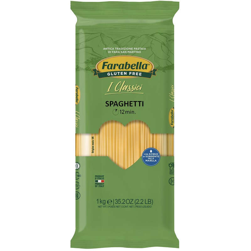 Farabella - Spaghetti pasta dietetica senza glutine 500 g