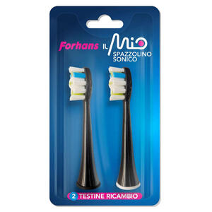 Forhans - Ilmio spazzolino sonico 2 testine ricambio