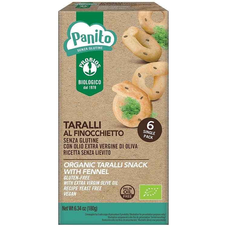 Probios - Panito taralli al finocchietto 180 g