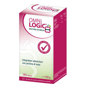 Pectina di mela - Omni logic pectina mela 180 capsule