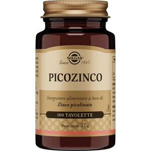 Solgar - Picozinco 100 tavolette