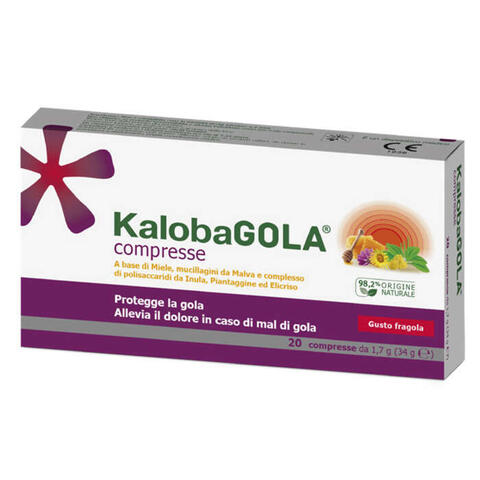 Kaloba - Gola 20 compresse fragola