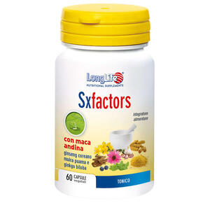 Longlife - Sx factors 60 capsule vegetali
