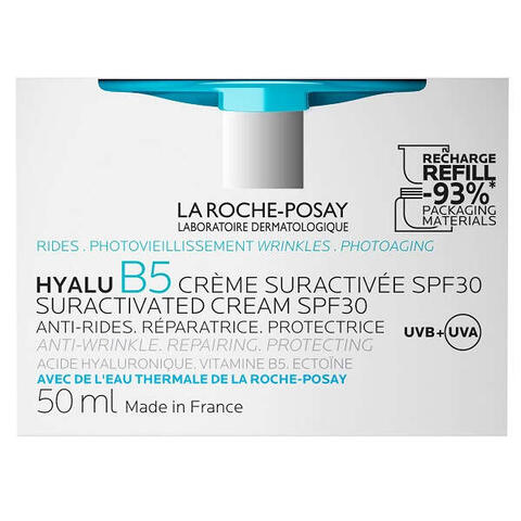 La roche posay - Hyalu b5 crema spf30 50 ml ricarica