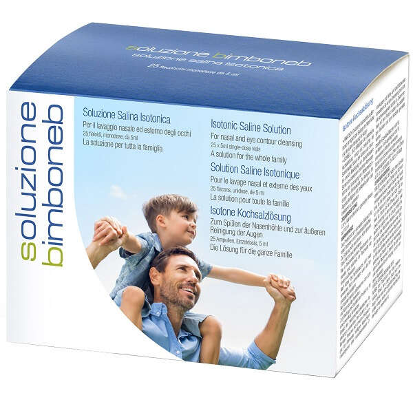 Bimboneb - Soluzione isotonica 25 fiale da 5 ml