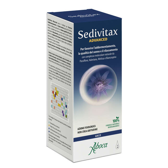 Aboca sedivitax - Sedivitax advanced gocce flaconcino 75 ml