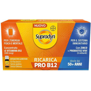 Supradyn - Ricarica pro b12 10 flaconcini