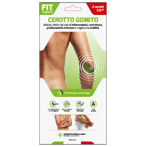 Fit therapy - Cerotto gomito 2 pezzi