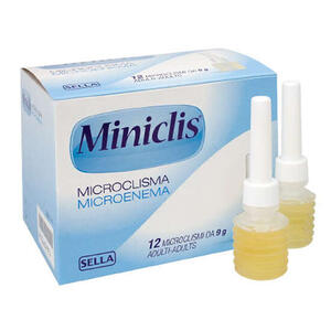 Miniclis - Adulti 9 g 12 microclismi