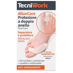 Tecniwork - Alluxcare protezione doppio anello alluce valgo