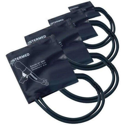 Farmacare - Bracciale sfigmomanometro velcro adulti con camera d'aria