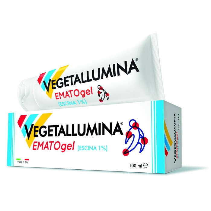 Vegetallumina - Ematogel escina 1% 100 ml