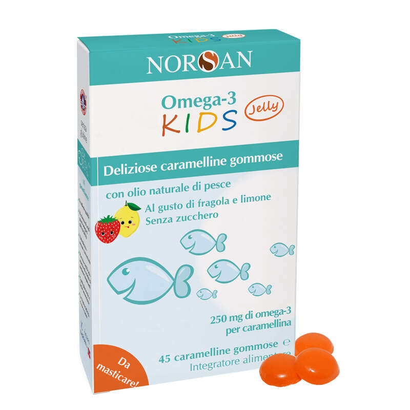 San omega - Nor 3 kids 45 caramelline gommose