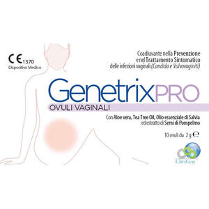Genetrix pro - 10 ovuli vaginali 2 g