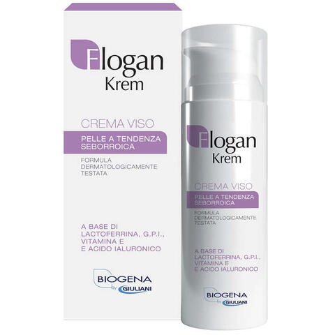 Biogena - Flogankrem crema viso pelle tendenza seborroica 50 ml