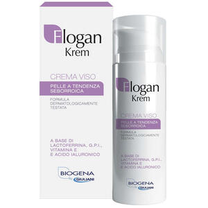 Biogena - Flogankrem crema viso pelle tendenza seborroica 50 ml