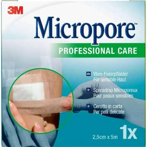 Micropore - Cerotto in carta  surgical tape m5x25mm dispenser