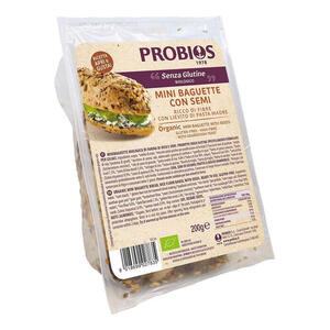 Probios - Mini baguette semi 2 pezzi da 100 g