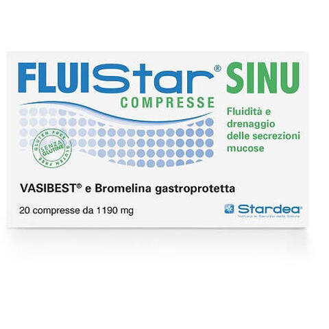 Stardea - Fluistar sinu 20 compresse senza glutine senza lattosio