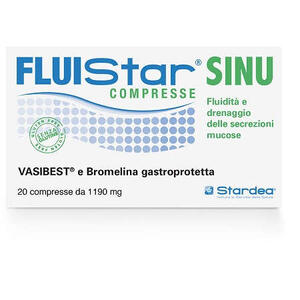 Stardea - Fluistar sinu 20 compresse senza glutine senza lattosio