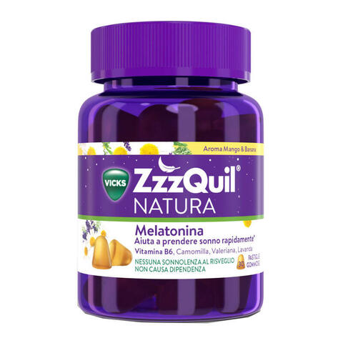 Vicks - Zzzquil natura mango & banana 30 pastiglie gommose