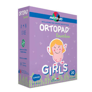 Master aid - Cerotto oculare per ortottica ortopad girls junior 5x6,7 20 pezzi