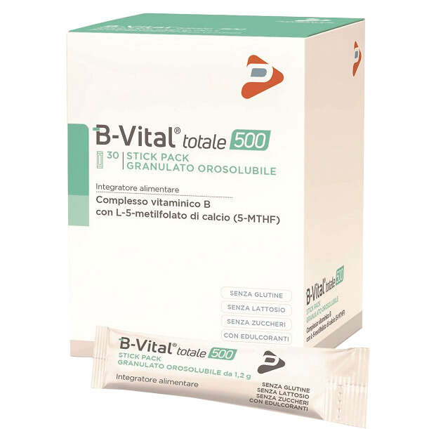 B-vital totale 500 - 30 stick pack da 1,2 g